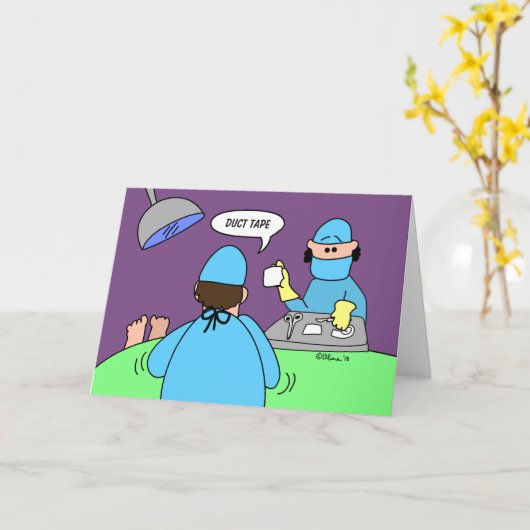 良おもしろいいカード膝置換お尻手術 カード (黄色い花)