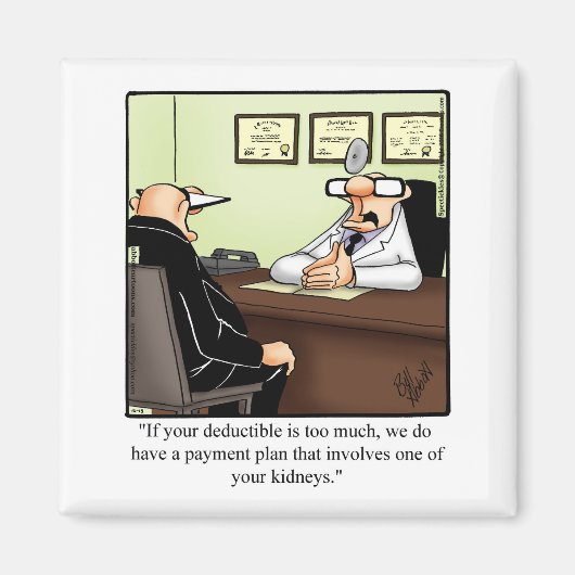 良おもしろいいユーモアの磁石 マグネット (正面)