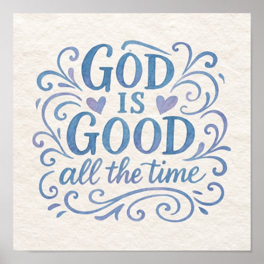 良お洒落いタイポグラフィ ポスター (正面)