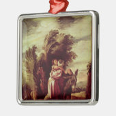 良きサマリア人の喩え メタルオーナメント (左)