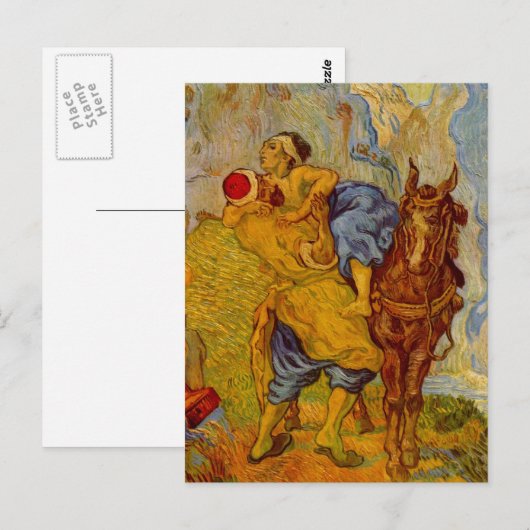 良きサマリア人 ポストカード (正面/裏面)