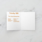 良きサマリア人-友達 カード (内部)