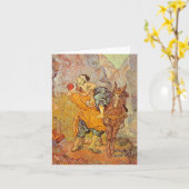 良きサマリア人-友達 カード (黄色い花)