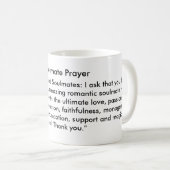 良きパートナーの祈りの言葉のマグ コーヒーマグカップ (正面右)
