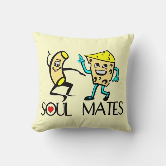 良きパートナーのMac Nのチーズ クッション (正面)