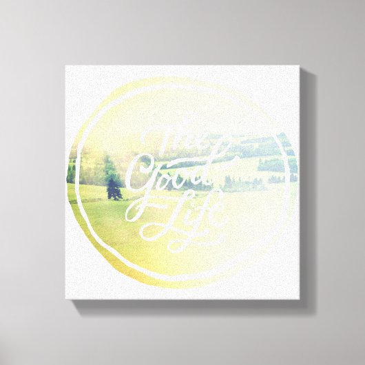 良き生活2 キャンバスプリント (正面)