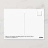 良き羊飼いのキリスト1878年 ポストカード (裏面)