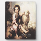 良き羊飼いのキリスト フォトプラーク (正面)