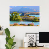 良き羊飼いの教会 – テカポ湖 ポスター (ホームオフィス)