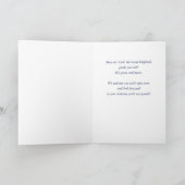 良き羊飼いを教化する祭司へようこそ カード (内部)