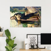 良き羊飼いイエス・キリスト ポスター (ホームオフィス)