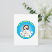 良き羊飼いイエス ポストカード (スタンド正面)