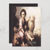 良き羊飼い詩篇23 シーズンカード (正面/裏面)