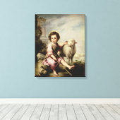 良き羊飼い, c.1650 キャンバスプリント (インサイチュ (ウッドフロア))