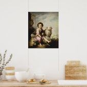 良き羊飼い, c.1650 ポスター (キッチン)