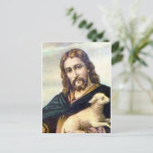 良き羊飼いC.1900 ポストカード (スタンド正面)