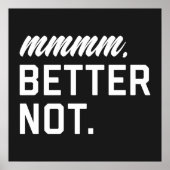 良くないおもしろい引用文 ポスター (正面)