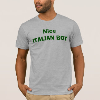 良くイタリアンな男の子 Tシャツ