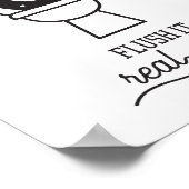 良く洗い流実在す ポスター (角)