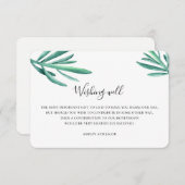 良く願う多肉食。夏結婚の。カードの挿入 エンクロージャーカード (正面/裏面)