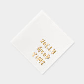 良すてきい時よくはしゃぐ間 箔ナプキン (右)