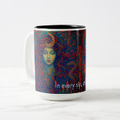 良めい想いビールで ツートーンマグカップ (正面左)