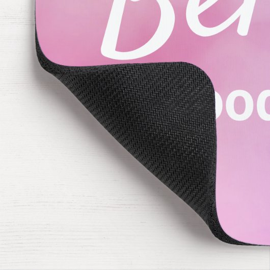 良信じい事で引用文抽象芸術ピンクパープル マウスパッド (コーナー)