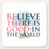 良信じい スクエアペーパーコースター (正面)