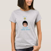 良好なアイディア電球 Tシャツ (正面)