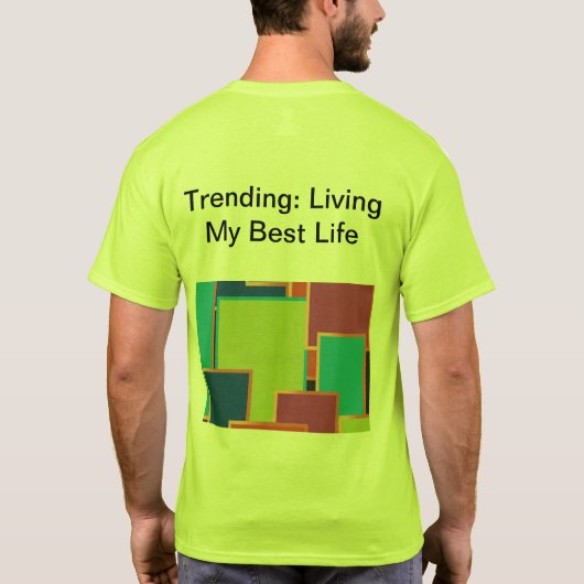 良好な地球に優しファッションクリーン環境Tシャツ Tシャツ (裏面)