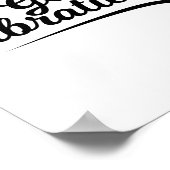 良好な振動 ポスター (角)