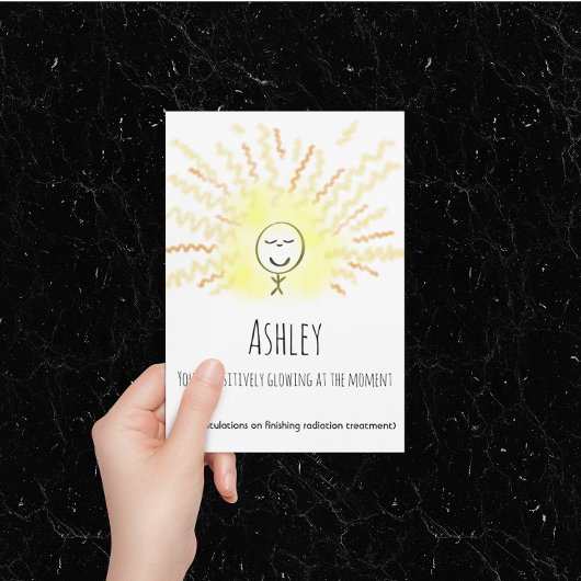 良好な癌の放射線セラピーのカスタマイズ カード