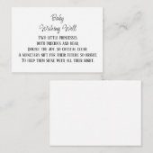 良好な金銭ベビー エンクロージャーカード (正面/裏面)