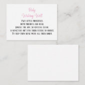 良好な金銭ベビー エンクロージャーカード (正面/裏面)