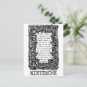 良心のミノタウロス引用文バイニーチェ ポストカード (スタンド正面)