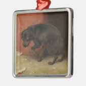 良心は我々に陶磁器の装飾品を全て与える メタルオーナメント (左)