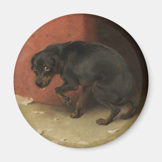 良心は我々を臆病にする マグネット (正面)