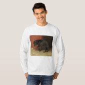 良心は我々を臆病にする Tシャツ (正面フル)