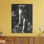 良心や目を見張る人々 キャンバスプリント (インサイチュ (リビング))