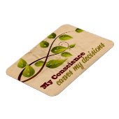 「良心」モチベーション重視フレキシブル マグネット (左側)