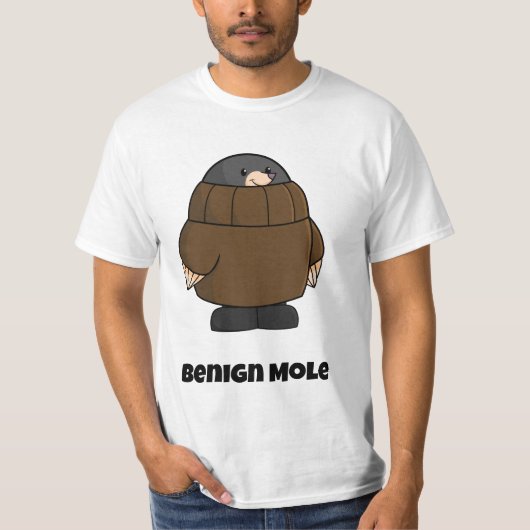 良性ほくろTシャツ Tシャツ (正面)
