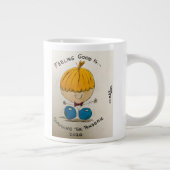 良感じい事は……パンデミ生き延びック ジャンボコーヒーマグカップ (右)