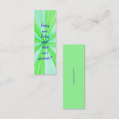 良感じい。感じ素晴らし!確認ブックマーク スキニー名刺 (正面/裏面)