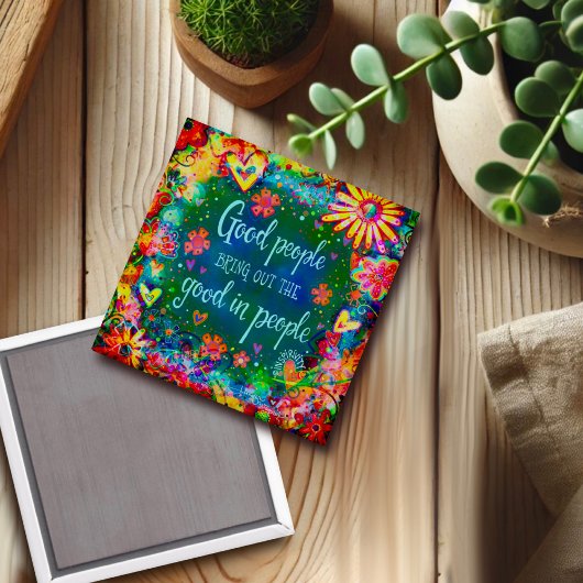 良感動的人引用文フローラかわいらし マグネット