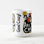 良熱狂するい感じ鮮やか コーヒーマグカップ (中央)