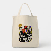 良熱狂するい感じ鮮やか トートバッグ (裏面)