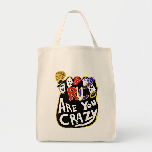 良熱狂するい感じ鮮やか トートバッグ (正面)