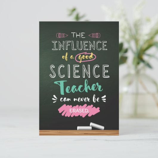 良識先生 サンキューカード (スタンド正面)