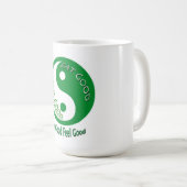 良食べいダイエットと減量 コーヒーマグカップ (正面右)