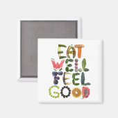 良食べい感じ – 健康リマインダー マグネット (正面/裏面)